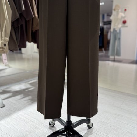 사이드 리본 끈 와이드팬츠