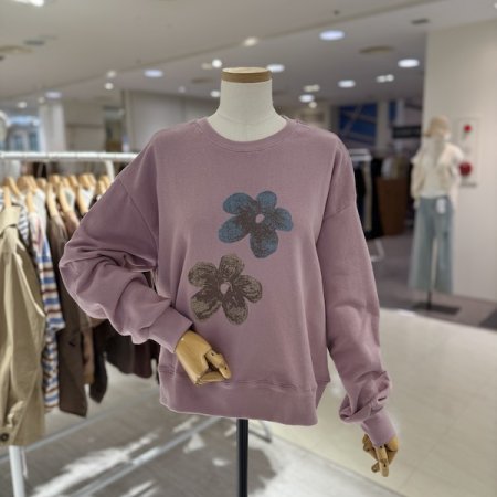 투 플라워 맨투맨