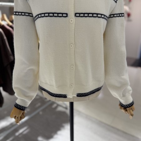 허니 패턴 가디건