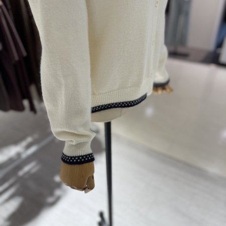 허니 패턴 가디건