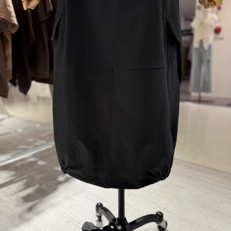 허리밴딩 카고 벌룬 스커트