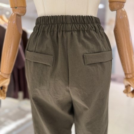 주름 배기 팬츠