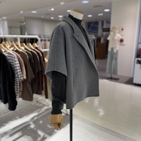 카라 베스트 핸드메이드 숏코트