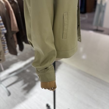 포켓장식 루시 레더 자켓