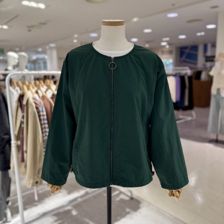 노카라 지퍼 점퍼