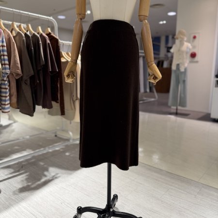 니트 포켓 스커트