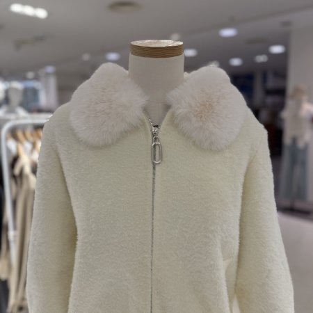 퍼카라 니트 자켓