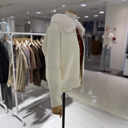 퍼카라 니트 자켓