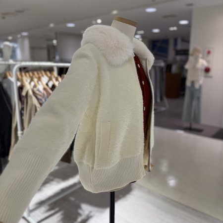 퍼카라 니트 자켓