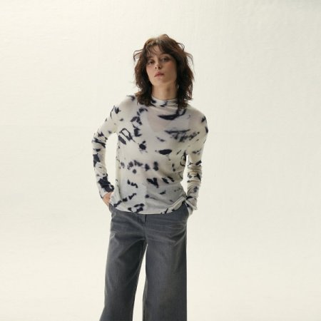 울 골지 폴라 니트