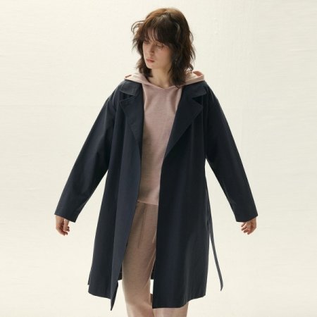 베이직 코튼 트렌치 코트