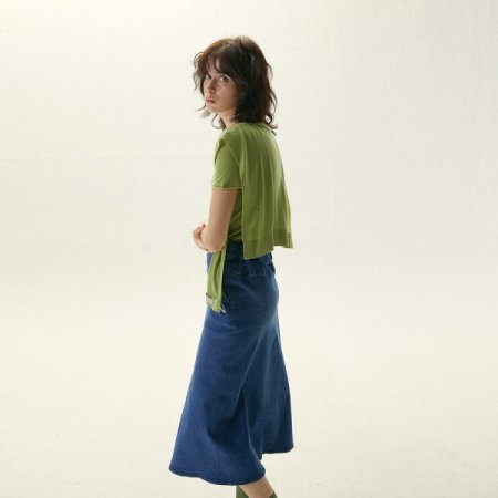 가디건형 숄 스카프