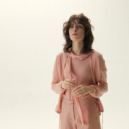 가디건형 숄 스카프