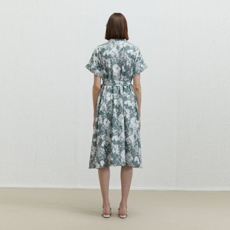 플라워 패턴 원피스