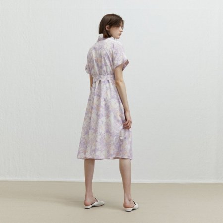 플라워 패턴 원피스