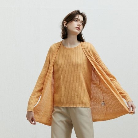 햄프 골지 가디건