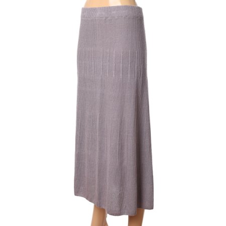 린넨 골지 니트 스커트