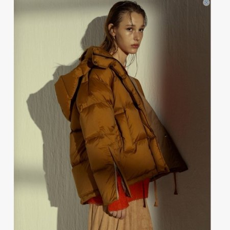 소매 지퍼 후드 점퍼