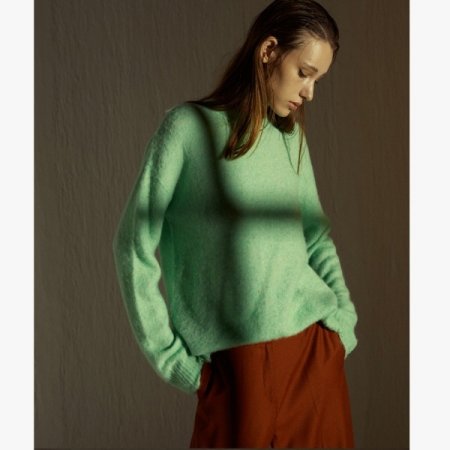 알파카 컬러풀 니트