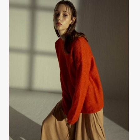 알파카 컬러풀 니트