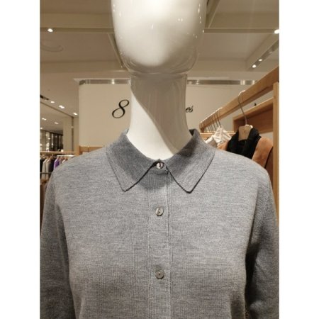 카라 오픈형 가디건