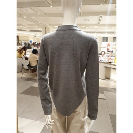 카라 오픈형 가디건