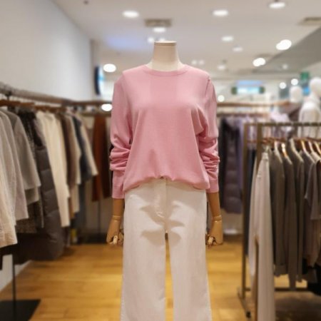 실크 캐시미어 혼방니트