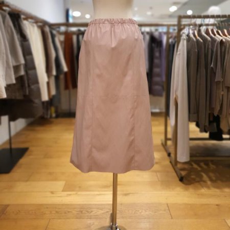 레더 밴딩 스커트