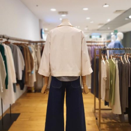 칠부소매 숏자켓