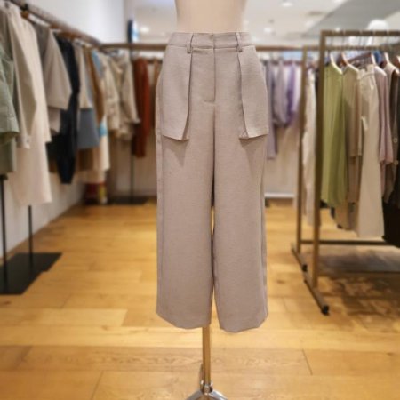 빅 아웃포켓 세미 배기핏 팬츠