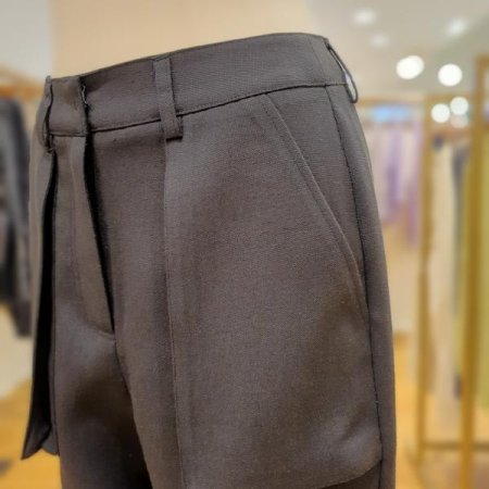 빅 아웃포켓 세미 배기핏 팬츠