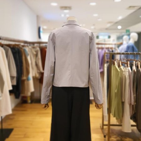 원버튼 크롭자켓