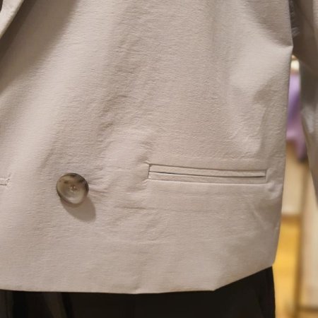 원버튼 크롭자켓