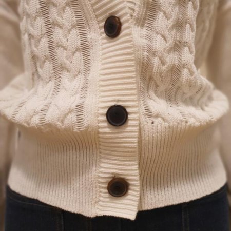 듀얼 짜임 면가디건