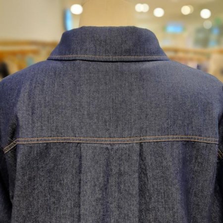 셔츠형 루즈핏 데님자켓