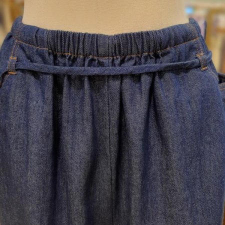 미니백세트 밴딩 데님팬츠