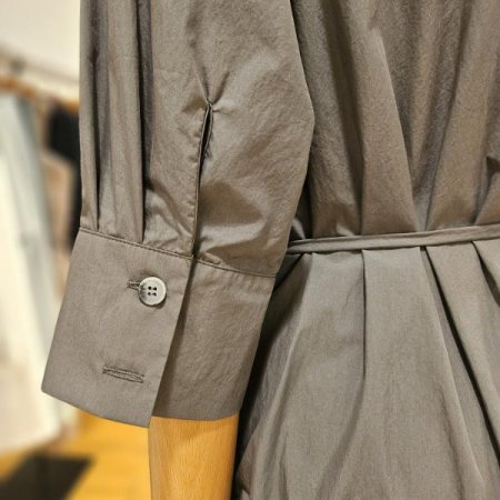 카라넥 롱 셔츠원피스