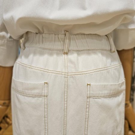 연청 데님 셔츠 원피스