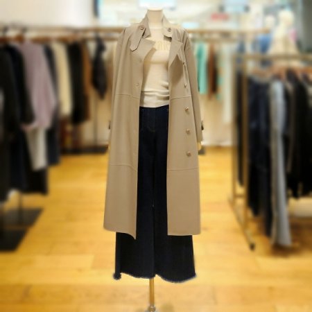 양가죽 롱 자켓