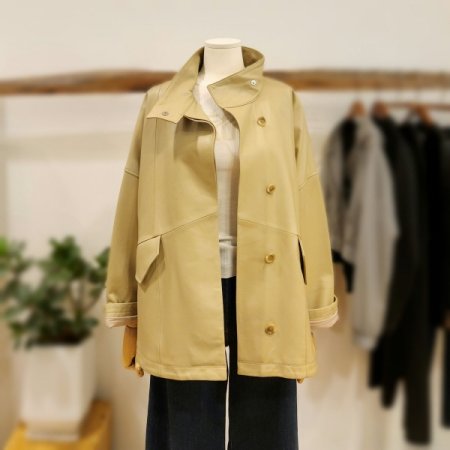 차이나넥 양가죽 자켓