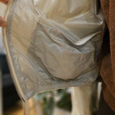 리버시블 바람막이 숏점퍼