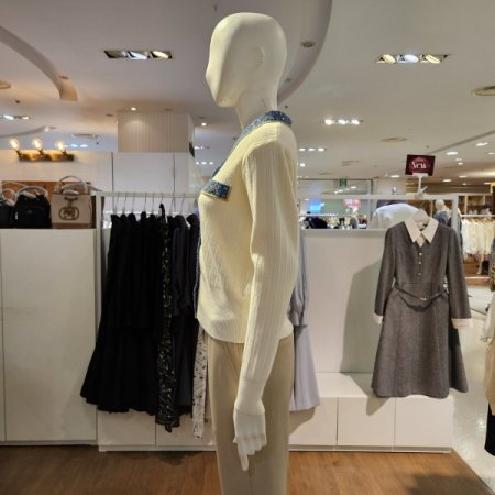 데님패치가디건