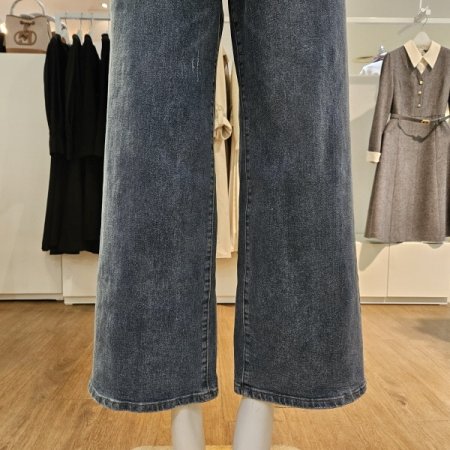 일자와이드데님팬츠