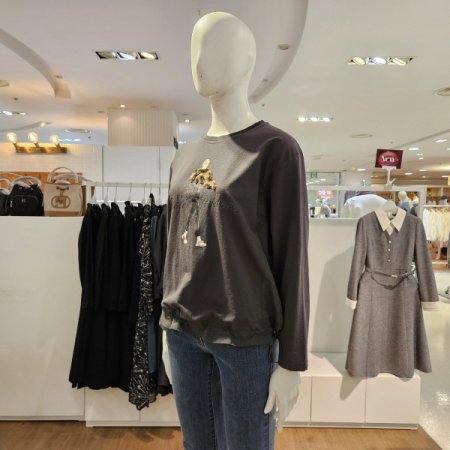 호피일러스판티셔츠