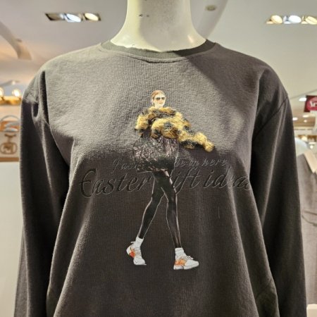 호피일러스판티셔츠