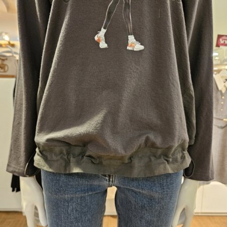 호피일러스판티셔츠