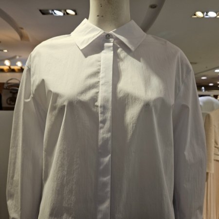 컬러속단추블라우스