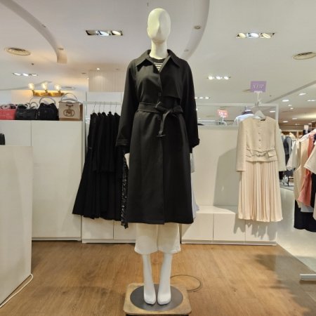 폴리변형롱트렌치코트