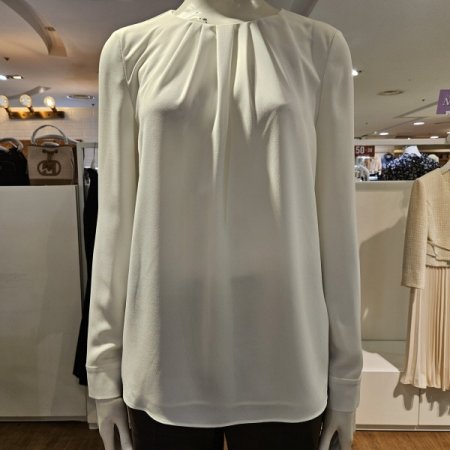 넥턱포인트기본블라우스