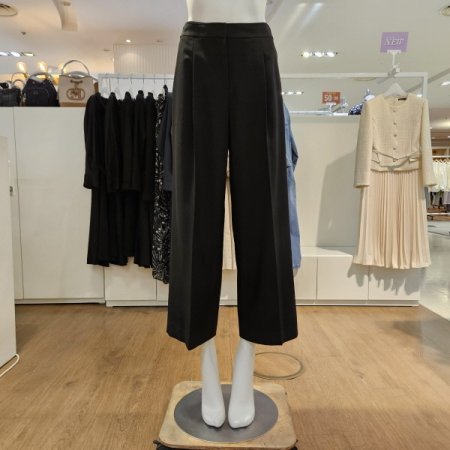 앞턱허리비죠와이드팬츠